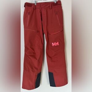 Helly Hansen Women's Aurora Shell Pants Burnt Orange- size M